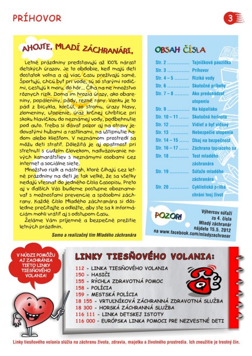 Mladý záchranár